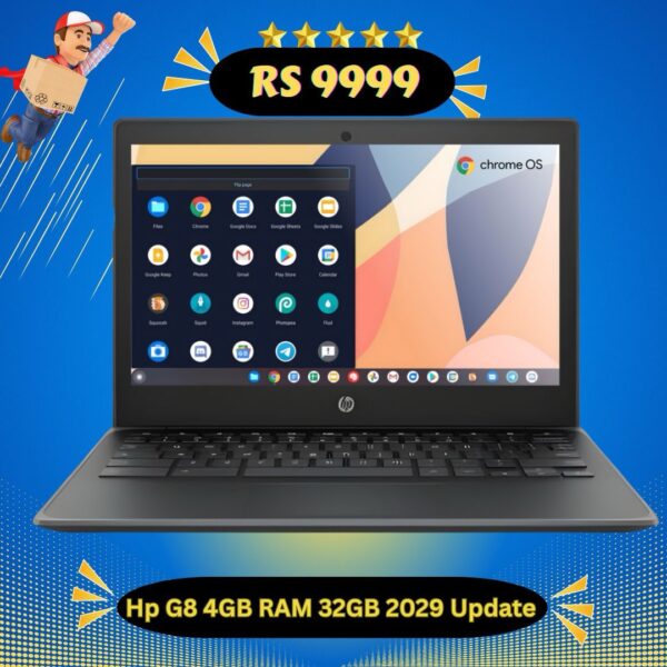 Hp G8 Chromebook 4GB RAM 32GB 2029 Update Playstore supported